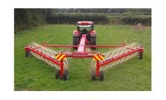 Enoagricola Rossi - Model Pull type V rake  - Easy Rake Superstar