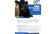 FEC - Metabolizable Growth Releaser (MGR) - Brochure