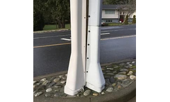 CIF - Model Pro-Eco-Lite 97 Series - High Voltage Power Conduit  Pilaster Guard Cover