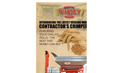 Wakely - Model 1240 - Mobile Roller Crimper Mill  - Brochure