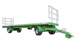 Warwick - Model 14 Tonne WB14BTA - Bale / Pallet Double and Triple Axle with Turncarriage