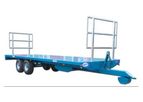 Warwick - Model 4 Tonne Ref WB4B - Bale/Pallet Trailer