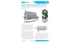 Wyma - Optical Roto-Cut Vegetable Trimmer - Datasheet