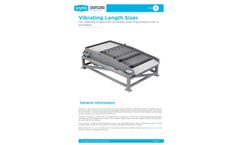 Wyma - Vibrating Length Sizer - Datasheet