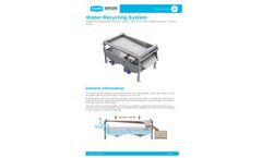 Wyma - Polisher Recycle Base - Rotary Brush - Datasheet