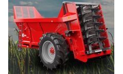 Ktwo - Model 600 MK 5 - Twin Vertical Beater Rear Discharge Muck Spreaders
