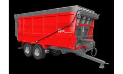 Ktwo - Model Evo 1400 - Twin Vertical Beater Rear Discharge Muck Spreaders