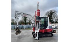 Vector PowerDrive - Model 9 - Excavator Post Driver
