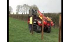 Vector Powerdrive Heavy Duty Tracked Postdriver - Video