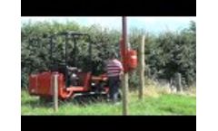 Vector Powerdrive Lighter Tracked Post Driver - Video