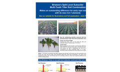 Bristow - Split Level Subsoiler - Brochure