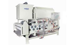 Haibar - Model HTB - Standard Type Belt Filter Press Combined Rotary Drum Thickener