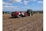 ScanStone Vegetable Windrower 2014 Video