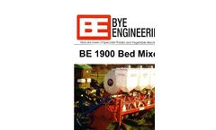 Bye Engineering - Model BE 1900 - Bed Mixer Brochure