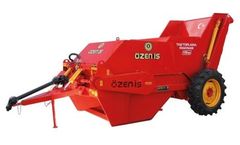 ÖZEN - Model 175 cm - Stone Collector Machine