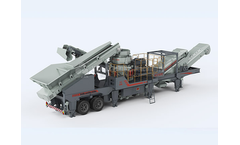 Vipeak - Model NK 60-400T/H Series - Tyre-Mounted Mobile Crusher