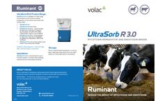 Volac - Model UltraSorb R - Ruminant-Specific Mineral Feed- Brochure