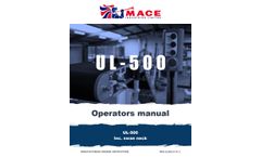 Mace - Model UL-500 - Portable Conveyor - Operators Manual