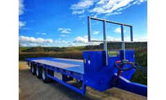 Staines - Hydraulic Beavertail Plant Trailer