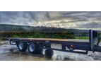 Staines - Tandem-Axle Hydraulic Beavertail Plant Trailer