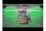 Spider Inverter - Hybrid Stationary Pallet inverter (PATENTED) - Video