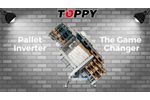 Pallet Inverter "The Game Changer" (With Automatic Pallet Stackers) - Video