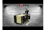Falcon Wings - Mobile Pallet Changer  - Video