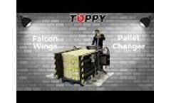 Falcon Wings - Mobile Pallet Changer  - Video