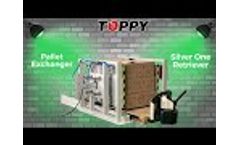 Pallet Exchanger "Silver One Retriever" (SAFE OPERATION) - Video
