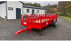Portequip - Tombstone Feed Trailer