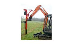 Model P220+ - Digger Mounted Post Driver