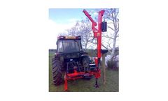 Model P 30 - Sideshift Compact Tractor Post Drivers
