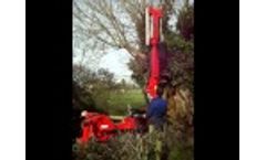 Protech P300s+ Tele Mast Fencing in a Corner under a Tree Video