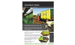 HM Trailers - Model HCT - Cattle Transportation Trailers - Brochure