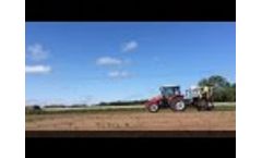 New Holland CR Split Draper Cutting Sorghum  Video