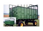 Model 1004 - 14` Hydraulic Silage Wagon / Trailer