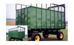 Model 1004 - 14` Hydraulic Silage Wagon / Trailer