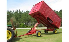 Peerless - Model 14 - Hydraulic Dump Drying Wagon / Trailer