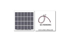 China Solar - Model KS-M200200G - 6V Solar Panel