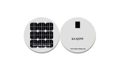 China Solar Ltd - Model 25 Watt  - Circular Solar Panels