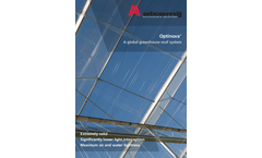Optinova - Greenhouse Roof Systems Brochure