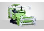 PREET - Model 4949 - Axial Flow Track Combine Harvester