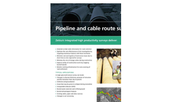 Pipeline and Cable Route Surveys Services Brochure