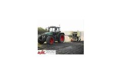 Dehondt - Flax Windrower DHL Hydraulic Offset Rolling System