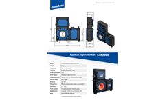 AquaScan - Model CSF 2000 - Fish Counter - Brochure