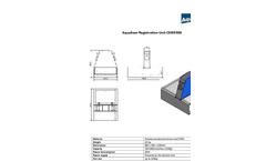 AquaScan - Model CSW 5500 - Fish Counter - Brochure