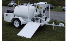 Dyna-Lite - Grease Trap Pumping System Transport Trailer