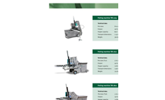 Mayer 2105 Potting / Tray Filling Machine Brochure