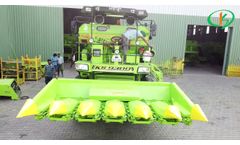 Maize Cutter | KS 9300 | Top Combine Harvester | Maize farming | KS Group MalerKotla - Video