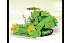 Track Harvester Machine | Tagetto 220T | Combine Harvester | KS GROUP MalerKotla - Video